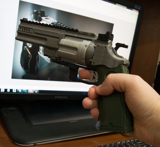 Konstantin heavy revolver 3D Print 54676
