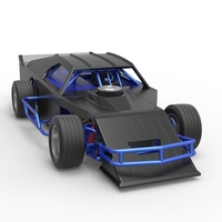 Asphalt Modified stock car Version 3 Scale 1:25 - Thumbnail 23