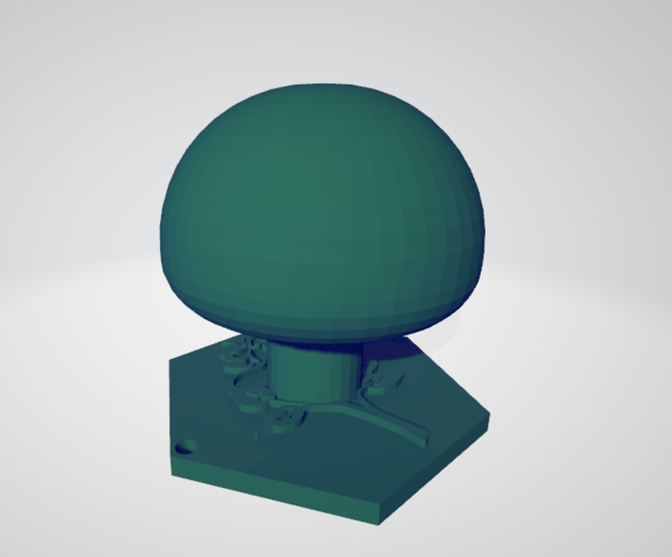 Door Knob 3D Print 546788