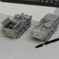 Small M1129 MORTAR CARRIER 3D Printing 546806