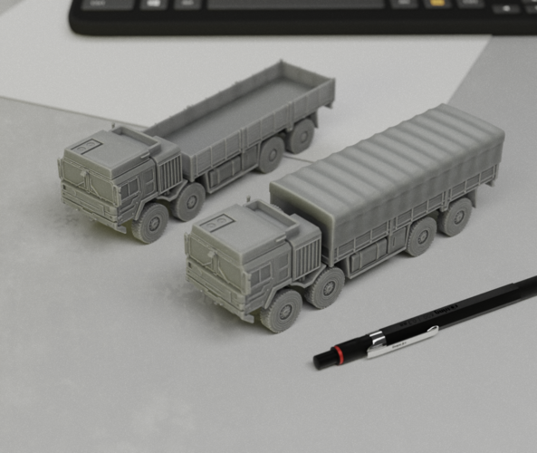 MAN HX77 8X8 TRUCK 3D Print 546807