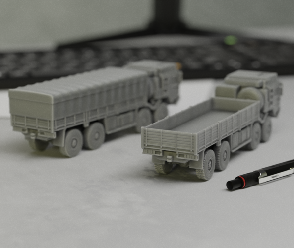 MAN HX77 8X8 TRUCK 3D Print 546808