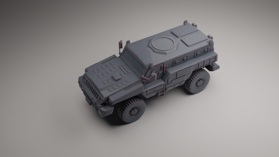 MARAUDER MRAP 3D Print 546811