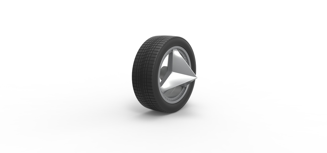 Car wheel 8 Scale 1:25 3D Print 546837