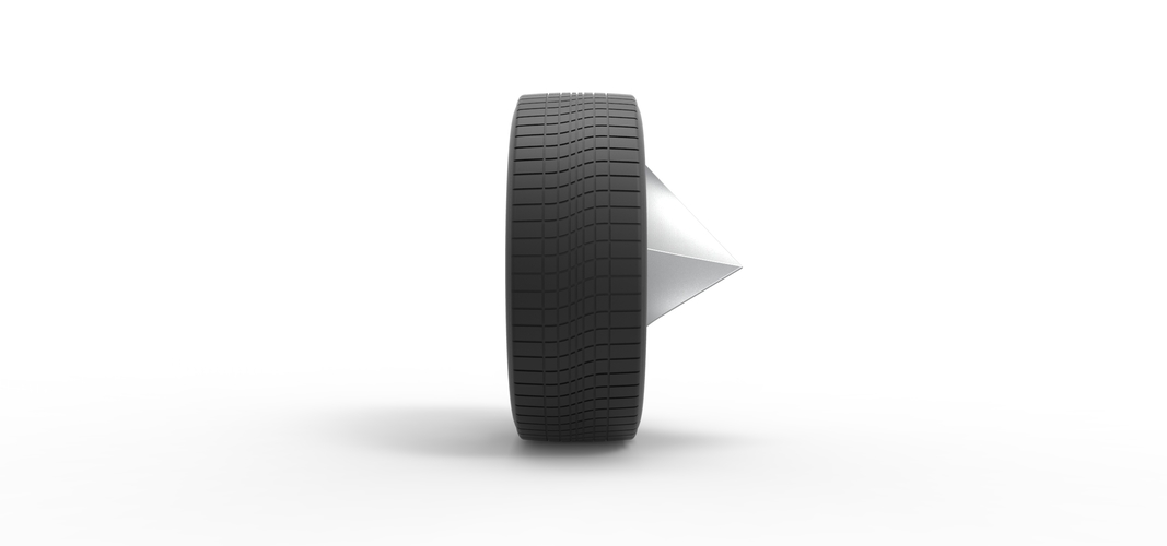 Car wheel 8 Scale 1:25 3D Print 546839