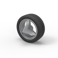 Car wheel 8 Scale 1:25 - Thumbnail 7
