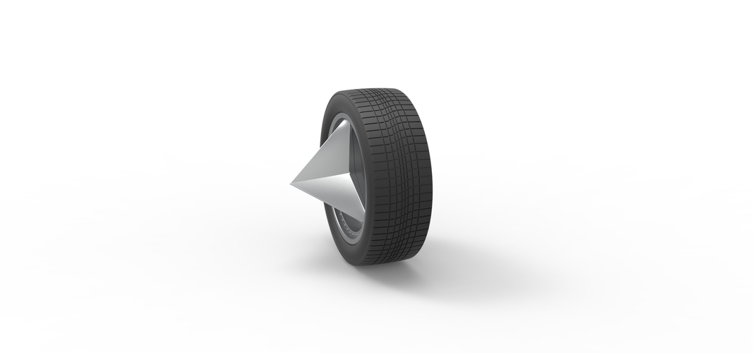 Car wheel 8 Scale 1:25 3D Print 546843