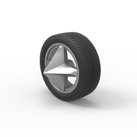 Car wheel 9 Scale 1:25 - Thumbnail 7