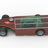 Asphalt Modified stock car with side wing 1:25 - Thumbnail 9