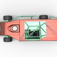 Asphalt Modified stock car with side wing 1:25 - Thumbnail 10