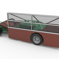 Asphalt Modified stock car with side wing 1:25 - Thumbnail 11