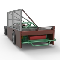 Asphalt Modified stock car with side wing 1:25 - Thumbnail 13