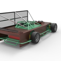 Asphalt Modified stock car with side wing 1:25 - Thumbnail 16