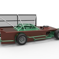 Asphalt Modified stock car with side wing 1:25 - Thumbnail 18