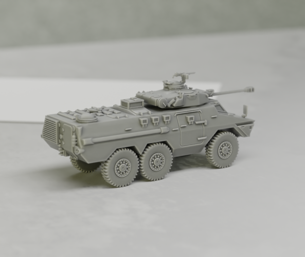 RATEL 90 6X6 IFV 3D Print 546900