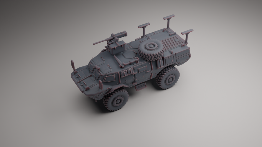 TEXTRON TACTICAL ARMOURED PATROL VEHICLE TAPV 3D Print 546914