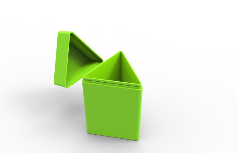 triangle container 3D Print 546937