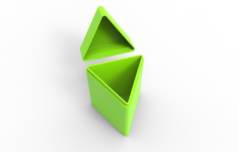 triangle container 3D Print 546947