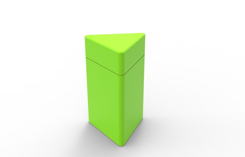 triangle container 3D Print 546954