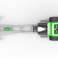 Front engine old school dragster with shell V7 Scale 1:25 - Thumbnail 11
