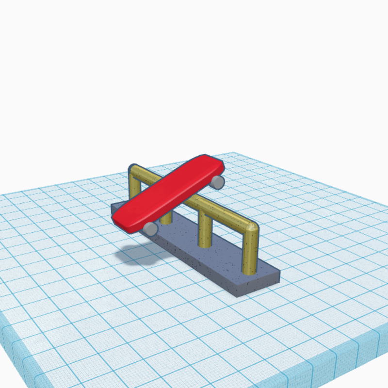 Skate Board Rail