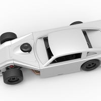 Asphalt Modified stock car Version 4 Scale 1:25 - Thumbnail 4