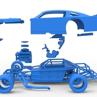 Asphalt Modified stock car Version 4 Scale 1:25 - Thumbnail 24