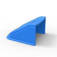 Nose for Asphalt Modified stock car Scale 1:25 - Thumbnail 12