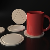 Playstation Button coasters - Thumbnail 3