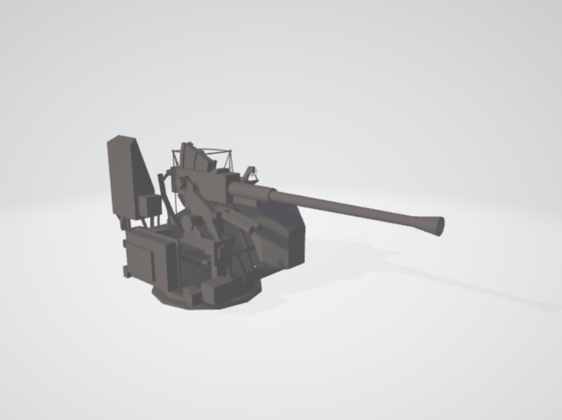 US American Bofors AA gun WW2