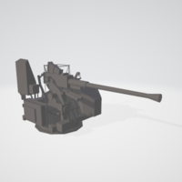US American Bofors AA gun WW2 - Thumbnail 1