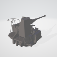 US American Bofors AA gun WW2 - Thumbnail 2