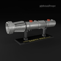 Small Darth Maul Lightsaber 3D Printing 547181