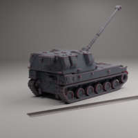 AHS KRAB SELF-PROPELLED TRACKED GUN-HOWITZER - Thumbnail 3