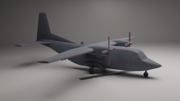 AIRBUS C212 200 AVIOCAR CARGO AIRPLANE