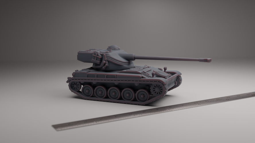 AMX-13 LIGHT TANK 3D Print 547294