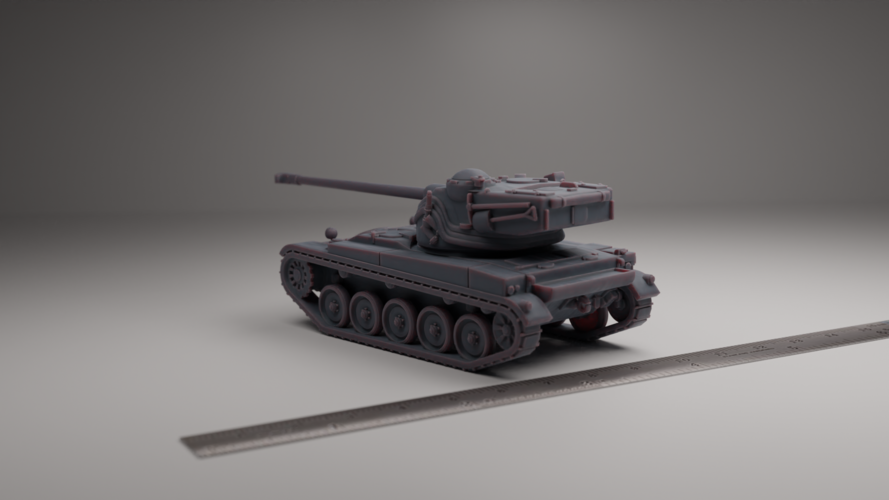 AMX-13 LIGHT TANK 3D Print 547295