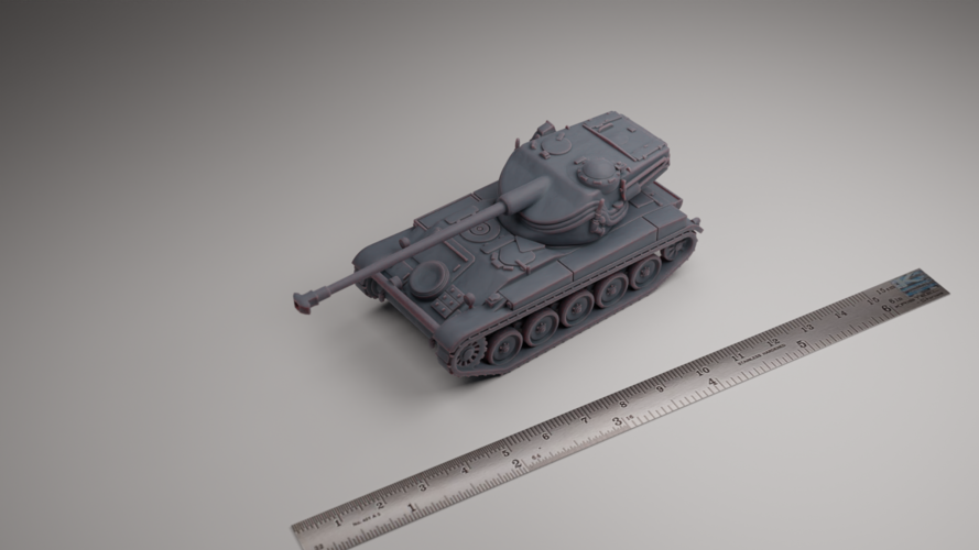 AMX-13 LIGHT TANK 3D Print 547296