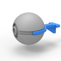Pokeball wall mount - Thumbnail 11