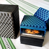 Deck box with Dragonscales for Magic the gathering or storage - Thumbnail 1