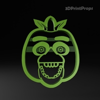 Five Nights At Freddy Cookie Cutters Set - Thumbnail 7