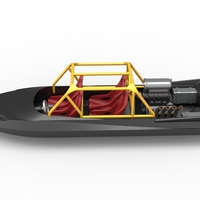 Quad Jet sprint boat Scale 1:25 - Thumbnail 10