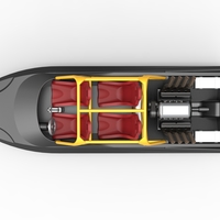 Quad Jet sprint boat Scale 1:25 - Thumbnail 11