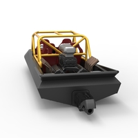 Quad Jet sprint boat Scale 1:25 - Thumbnail 14