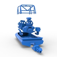 Quad Jet sprint boat Scale 1:25 - Thumbnail 25