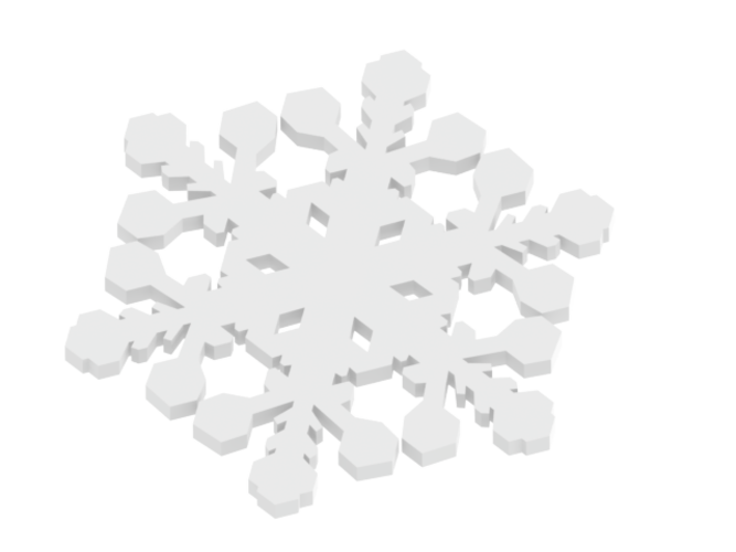 Snowflakes 3D Print 54771