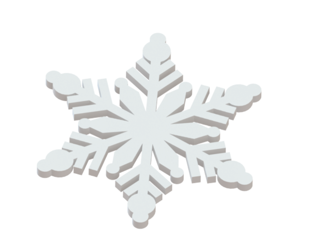 Snowflakes 3D Print 54772