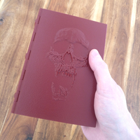 Skull Book for dice or candy - Snap close, no magnets needed - Thumbnail 3
