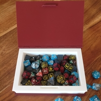 Skull Book for dice or candy - Snap close, no magnets needed - Thumbnail 4