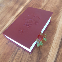 Skull Book for dice or candy - Snap close, no magnets needed - Thumbnail 6